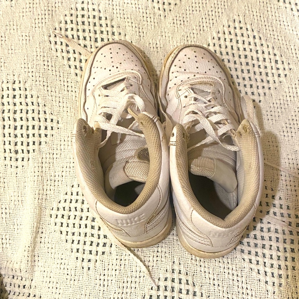 Women’s White High-Top Sneakers